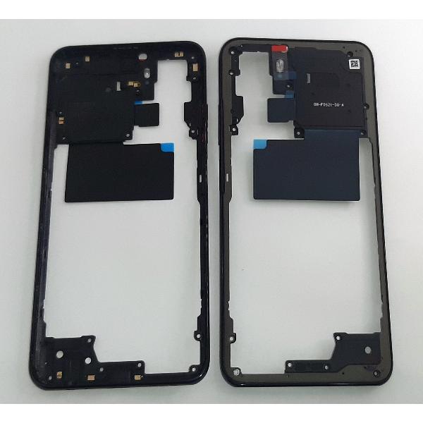Carcasa central o marco negro para Xiaomi Poco M5s calidad premium