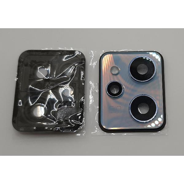 Cubierta camara azul plata para Realme 9 Pro Plus 5G RMX3392 calidad premium