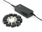 Cargador universal de portatil Conceptronic 65w automatico 18v a 20v 10 conectores