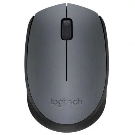 Ratón Inalámbrico Logitech M170/ Hasta 1000 DPI/ Gris - PixelPlaza