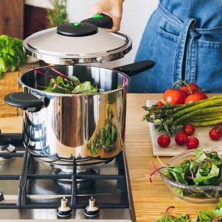 Olla a Presión Monix M911002/ 6L/ Apta para Inducción - PixelPlaza