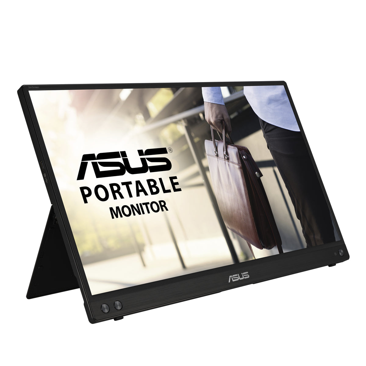 Monitor Portátil ASUS ZenScreen MB16ACV 15.6"/ Full HD/ Negro