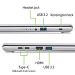 Portátil Acer aspire go 15 core 5 - 120u - 8gb - ssd 512gb - 15.6 pulgadas fhd - w11h