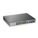 Switch 16 puertos Zyxel gs1350 - 18hp - eu0101f 100 - 1000mbps