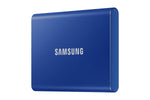 Disco Externo SSD Samsung Portable T7 2TB/ USB 3.2/ Azul