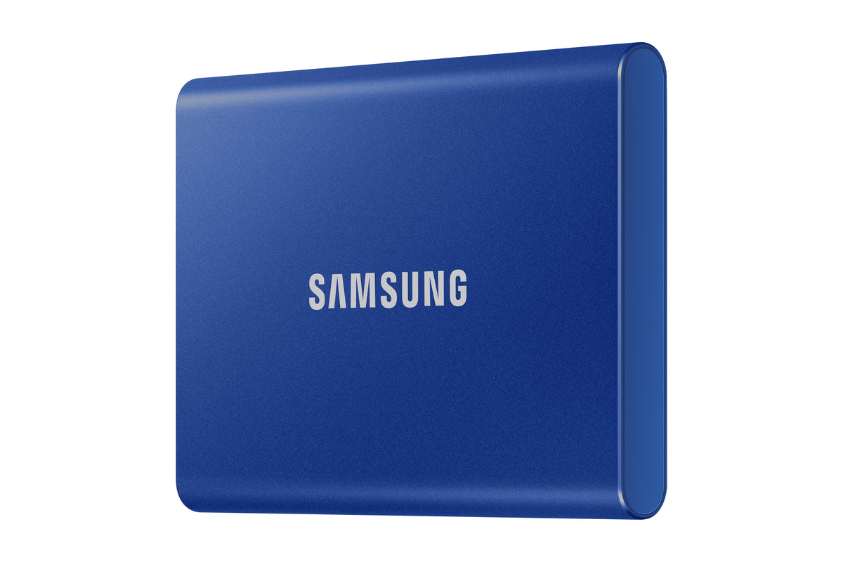 Disco Externo SSD Samsung Portable T7 2TB/ USB 3.2/ Azul