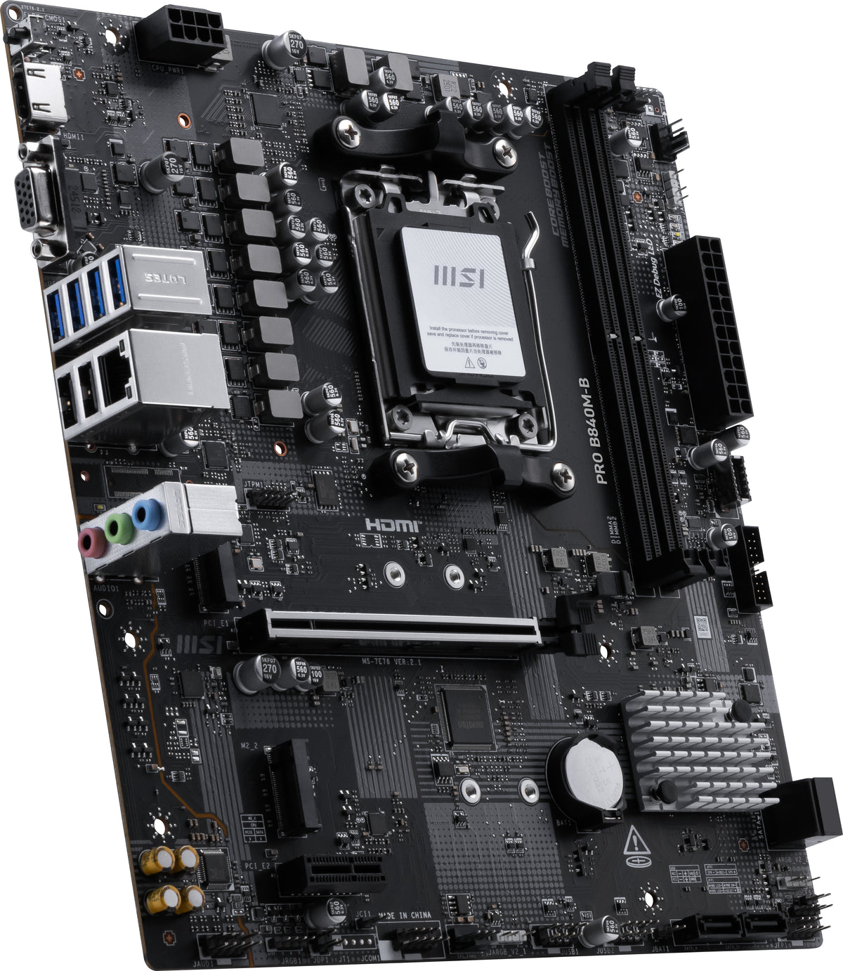 Placa base Msi am5 pro b840m - b DDR5 mATX