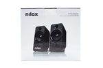 Altavoces pc nilox 2.0 6w negro