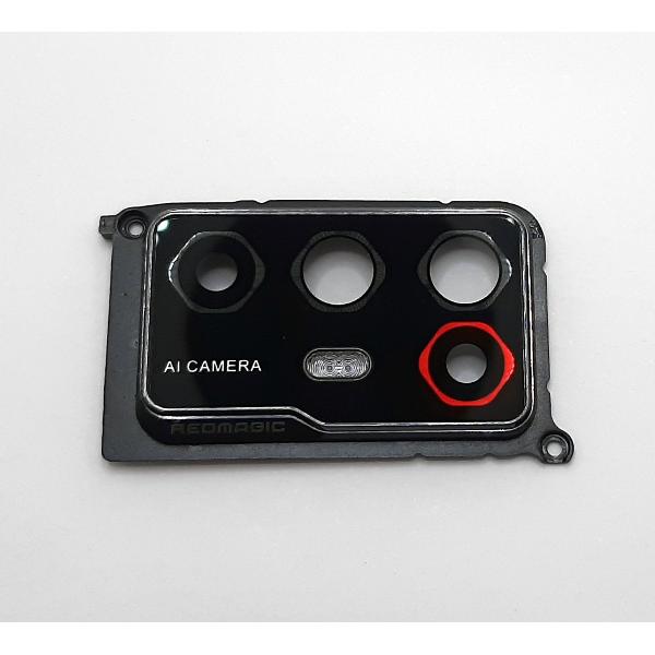 Cubierta camara negra para ZTE Nubia Red Magic 6R calidad premium