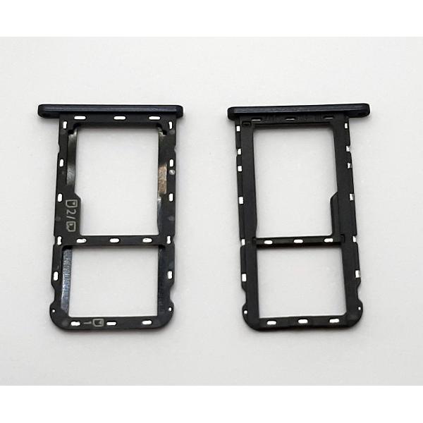 Soporte o bandeja dual sim negra para ZTE Blade A72 5G calidad premium