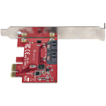 Tarjeta sata startech 2p6g - pcie - sata - card