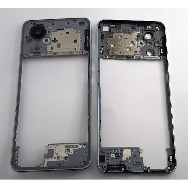 Carcasa trasera o marco azul claro para Oppo Reno 8 Lite 5G CPH2343 calidad premium