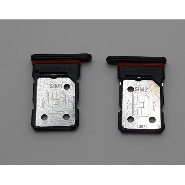 Soporte o bandeja dual sim negra para OnePlus 10R 5G calidad premium