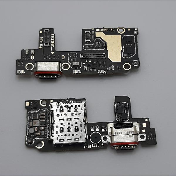 Flex puerto carga mas lector sim para Vivo X80 Pro V2185A A2145 calidad premium