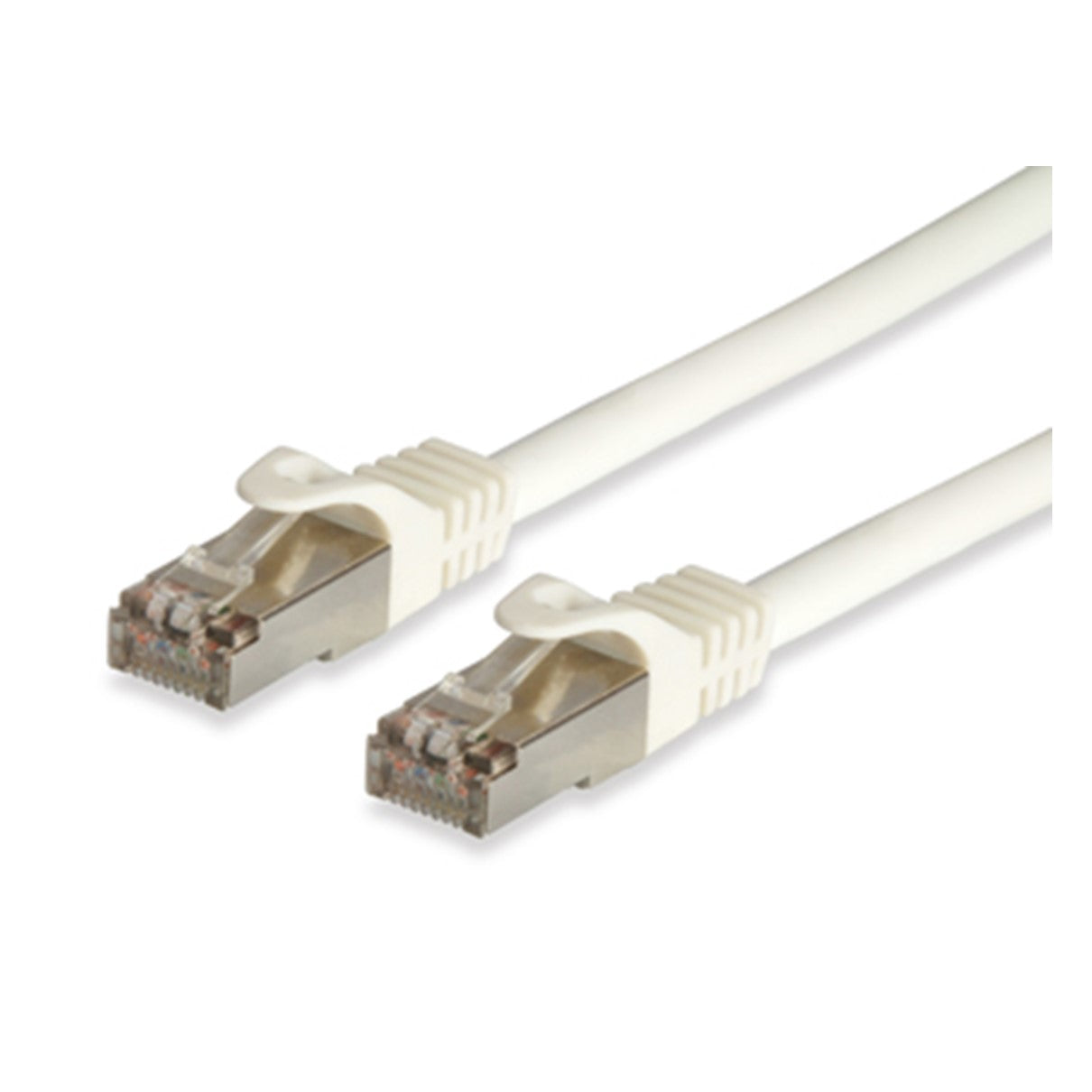 Cable red Equip latiguillo RJ45 s ftp cat7 Blanco