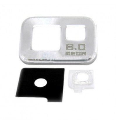 Samsung Galaxy S2 I9100 cubierta camara blanco premium