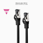 Cable de Red RJ45 SSTP Nanocable 10.20.2005-BK Cat.8.1/ 5m/ Negro