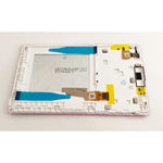 Pantalla lcd para Lenovo Tab 3 710f mas tactil negro mas marco purpura calidad premium