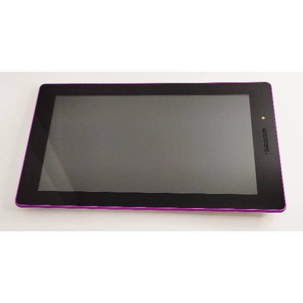 Pantalla lcd para Lenovo Tab 3 710f mas tactil negro mas marco purpura calidad premium
