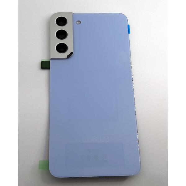 Tapa trasera o tapa bateria azul para Samsung Galaxy S22 Plus 5G SM-S906F GH82-27444H Service Pack