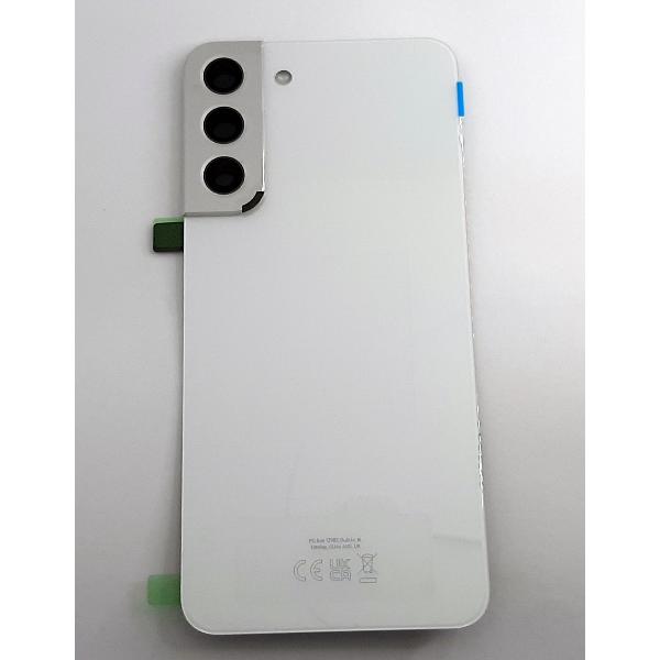 Tapa trasera o tapa bateria blanca para Samsung Galaxy S22 Plus 5G SM-S906F GH82-27444B Service Pack