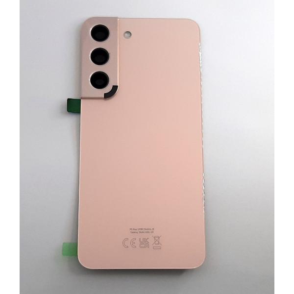 Tapa trasera o tapa bateria rosa para Samsung Galaxy S22 5G SM-S901F GH82-27434D Service Pack