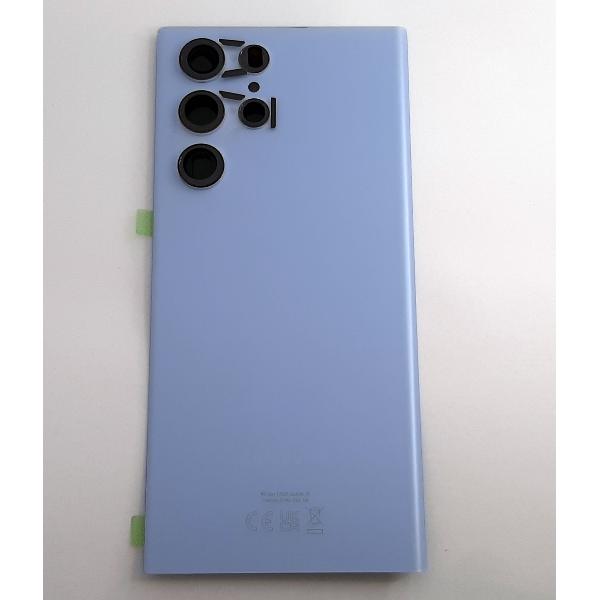 Tapa trasera o tapa bateria azul para Samsung Galaxy S22 Ultra SM-S908B GH82-27457G Service Pack