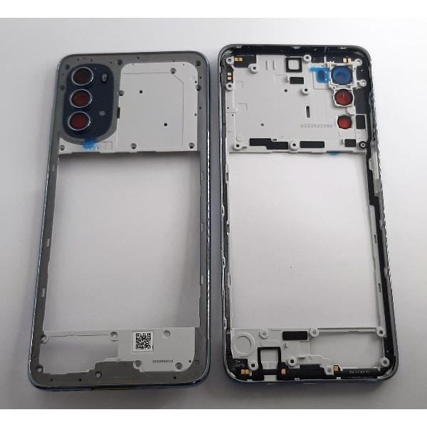 Carcasa trasera o marco plata para Motorola Moto G52 XT2221 calidad premium