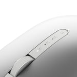 Mouse raton Dell ms7421w optico 7 botones 1600ppp wireless inalambrico plateado platino