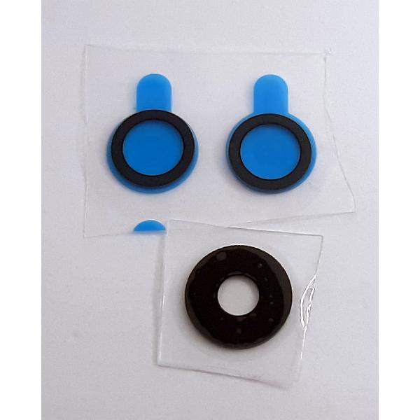 Set 3 cristal camara para Motorola Moto E32 XT2227 calidad premium