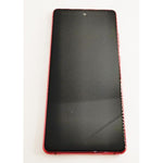 Pantalla LCD mas tactil negro Samsung Galaxy S20 FE 4G 5G SM-G780F SM-G781F GH82-24214E mas marco rojo SERVICE PACK