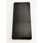 Pantalla LCD mas tactil negro para Samsung galaxy S20 FE 4G 5G SM-G780F GH82-24220B mas marco blanco service pack