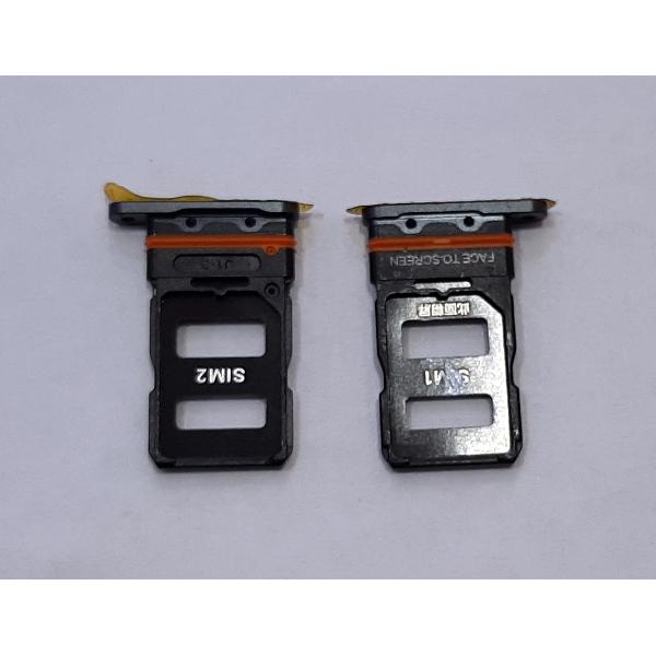 Soporte o bandeja dual sim negra para Xiaomi 12 Pro calidad premium