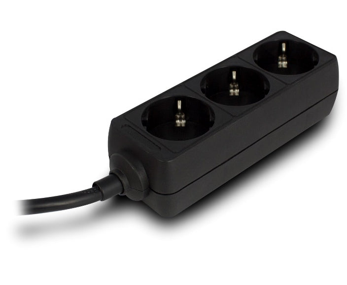 Regleta Ewent 3 tomas shucko y 1.5 metros de cable