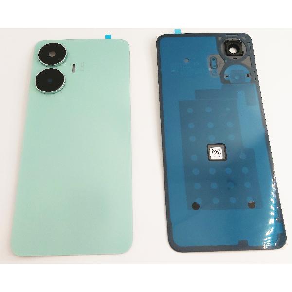 Tapa trasera o tapa bateria verde para Realme C55 RMX3710 mas lente camara
