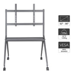 Pedestal móvil para suelo Ewent ew1542 para tv de 50 pulgadas - 86 pulgadas carga maxima 120kg
