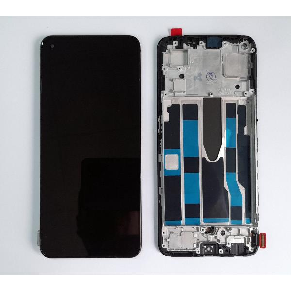 Pantalla lcd para Oppo Find X5 Lite CPH2371 mas tactil negro mas marco negro calidad premium