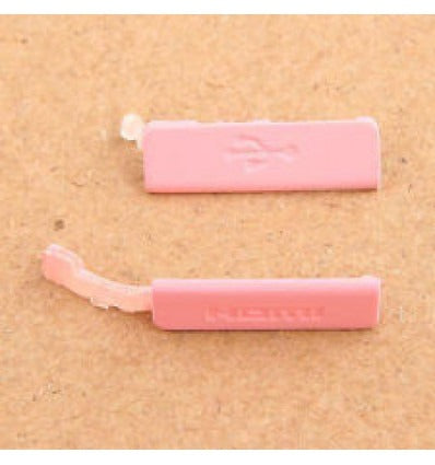 Sony Ericsson Xperia S LT26I Cubierta USB y Hdmi rosa