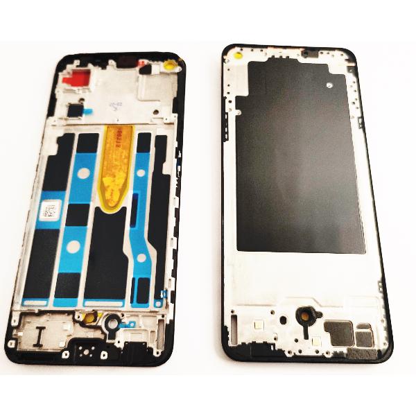 Carcasa o marco frontal negro para Oppo Reno 7 5G CPH2371 calidad premium