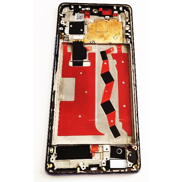 Pantalla lcd para Huawei Nova 10 NCO-AL00 mas tactil negro mas marco morado calidad premium