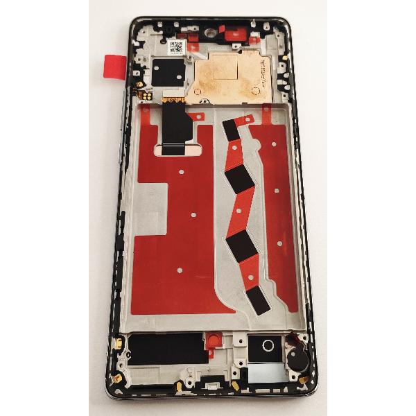 Pantalla lcd para Huawei Nova 10 NCO-AL00 mas tactil negro mas marco plata calidad premium