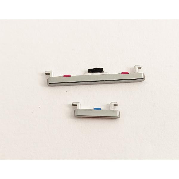 Set 2 botones plata para Huawei nova 10 Pro calidad premium