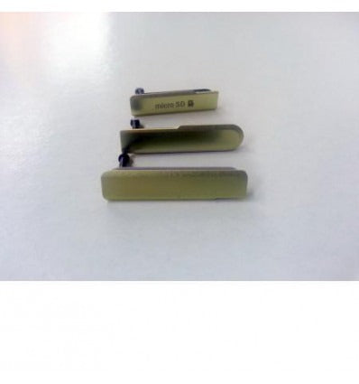 Sony Xperia Z1 Mini D5503 Z1C M51W Set cubiertas amarillo