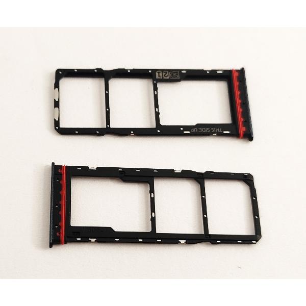 Soporte o bandeja SIM verde para Motorola moto E13 XT2345-2 dual sim calidad premium