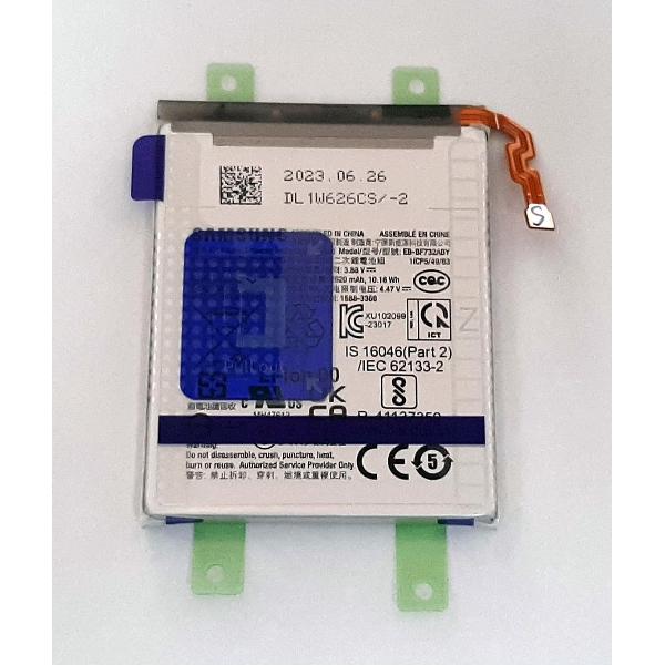 Bateria EB-BF732ABY 2620Mah para Samsung Galaxy Z Flip 5 SM-F731 GH82-31831A Service Pack