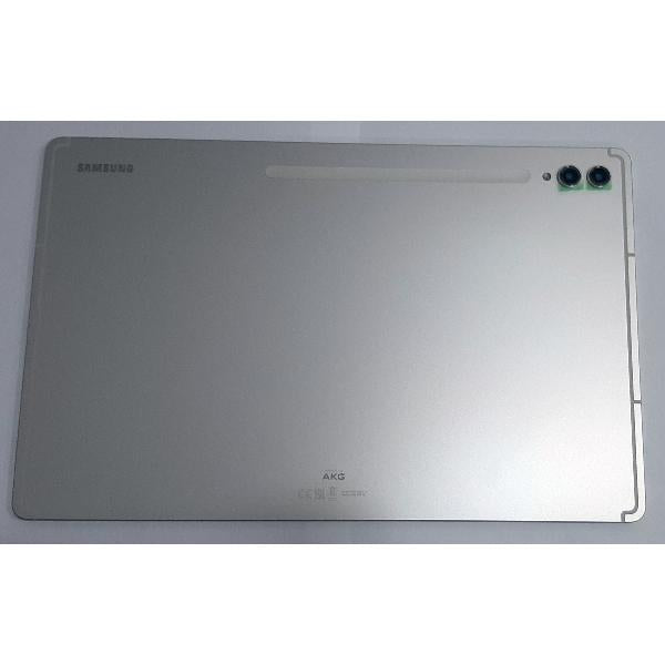 Carcasa trasera o tapa trasera plata para Samsung Galaxy Tab S9 Ultra X910 GH82-31676B Service Pack