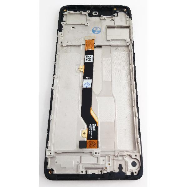 Pantalla LCD para infinix note 30 X6833B mas tactil negro mas marco negro calidad premium