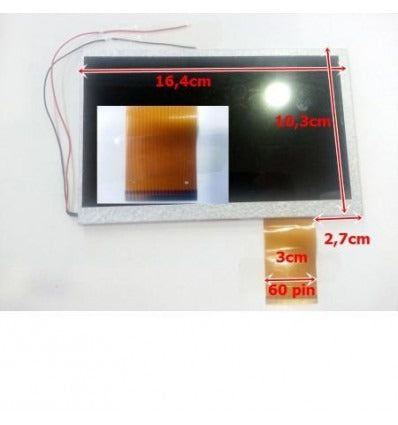 Pantalla Lcd Repuesto Tablet China 7 Modelo 5"