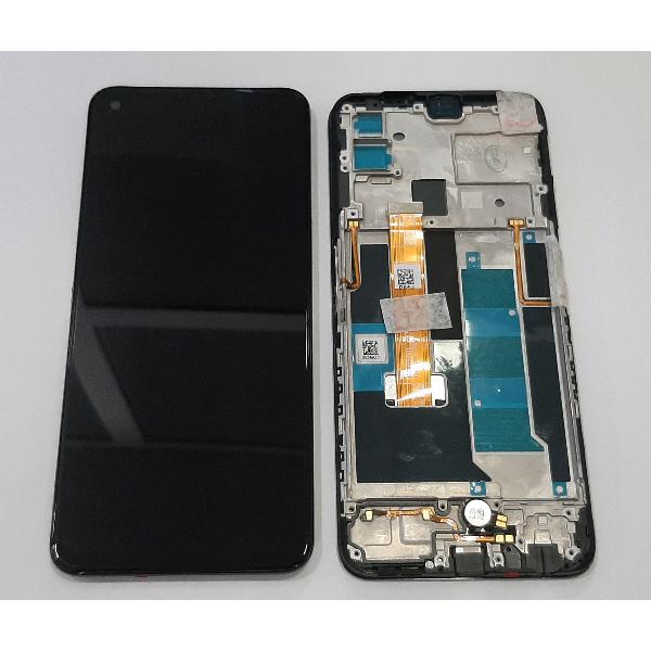 Pantalla lcd para Realme 7 5G RMX2111 4909261 mas tactil negro mas marco negro Service Pack