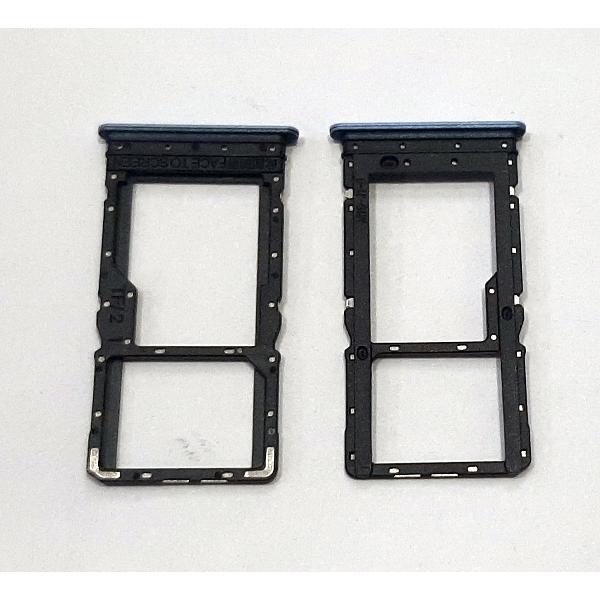 Soporte o bandeja dual sim azul para Xiaomi Redmi 12 calidad premium